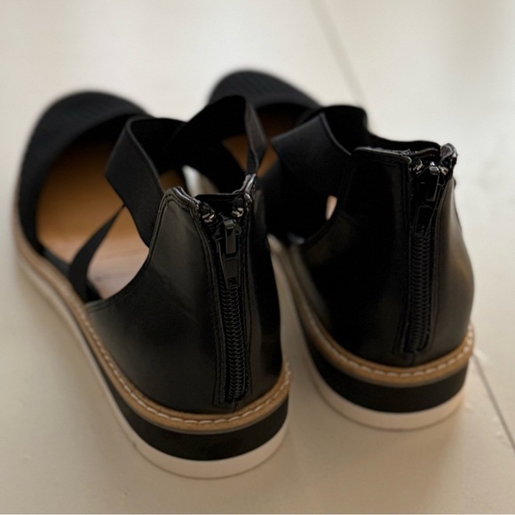 Kelly & Katie Laurna Black Knit Wedge Espadrille Quite Luxury Pump Sandal 9 - Picture 3 of 9